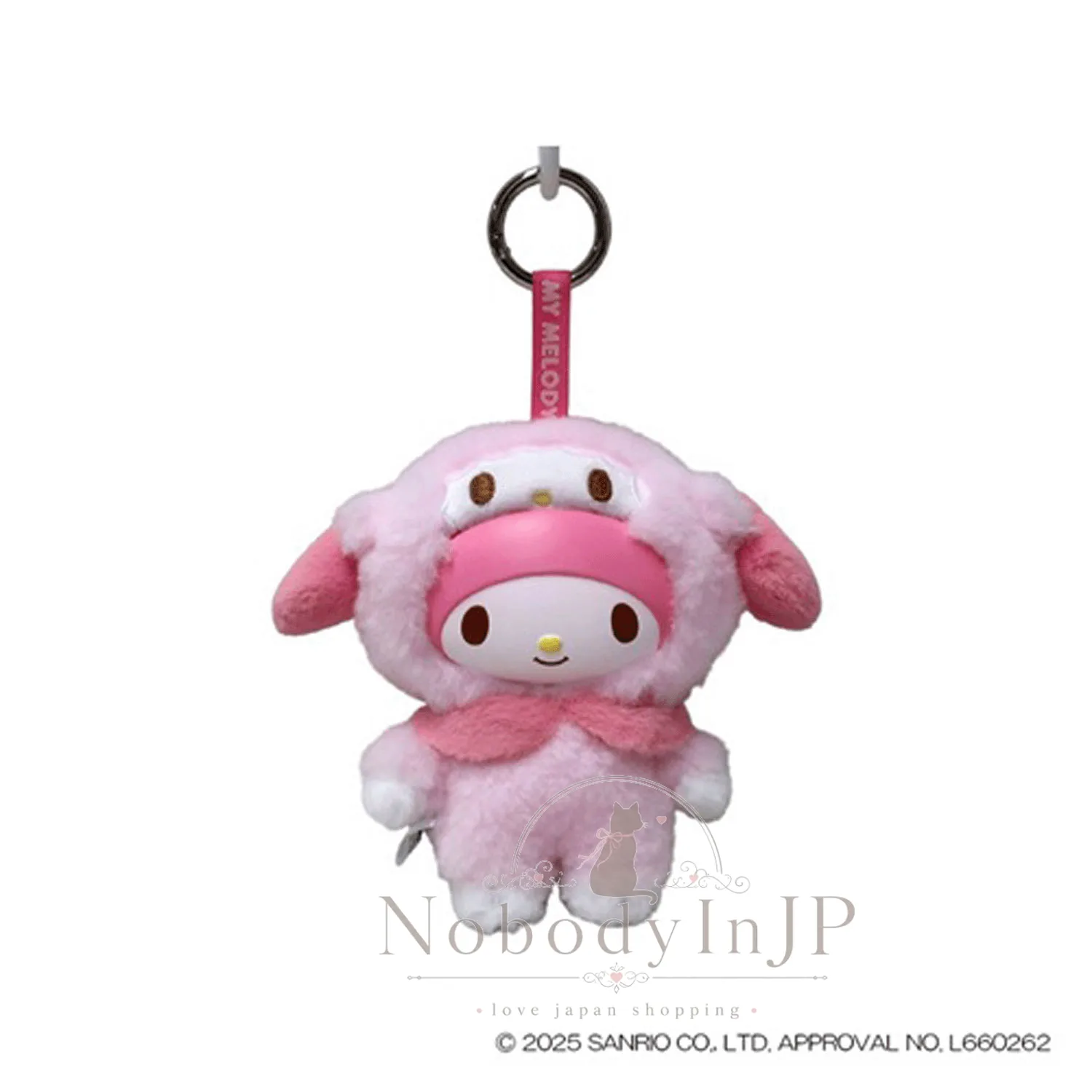 Sanrio 糖膠臉x絨毛吊飾 特價
