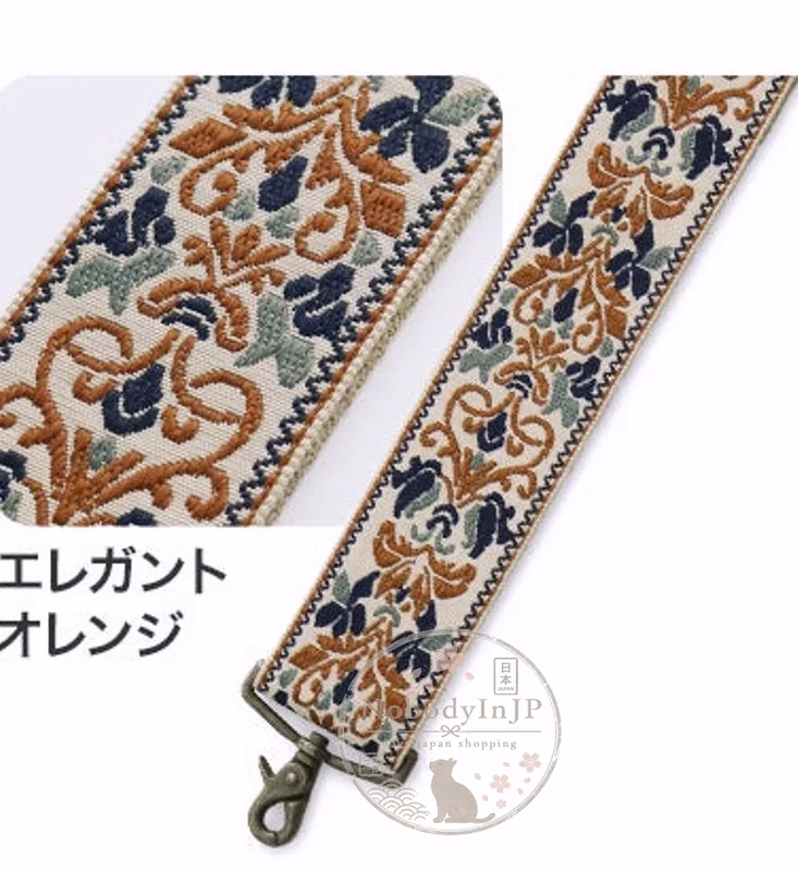 AYANOKOJI 4.8cm 寬刺繡背帶