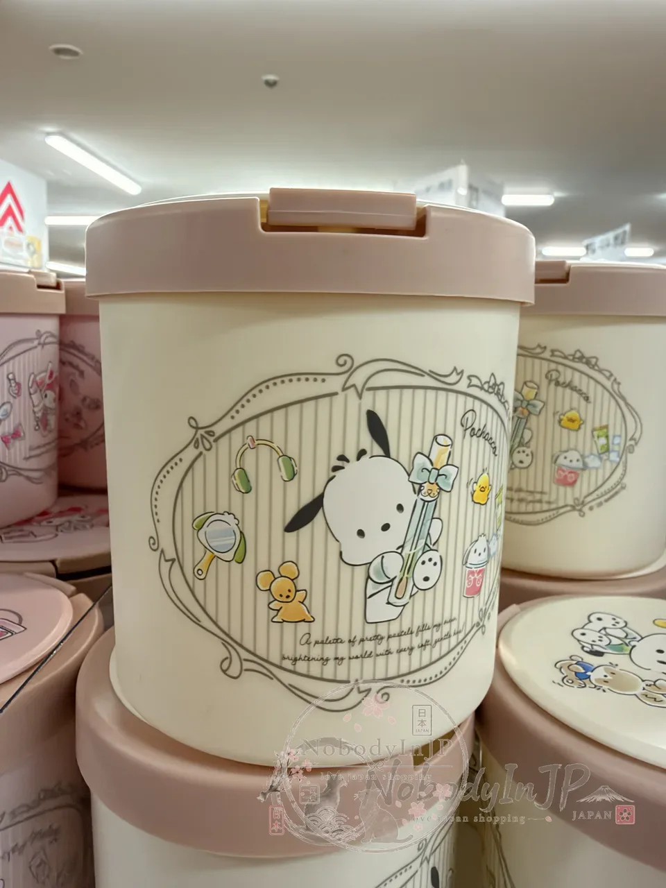 Can Do x Sanrio彈蓋萬用小物盒