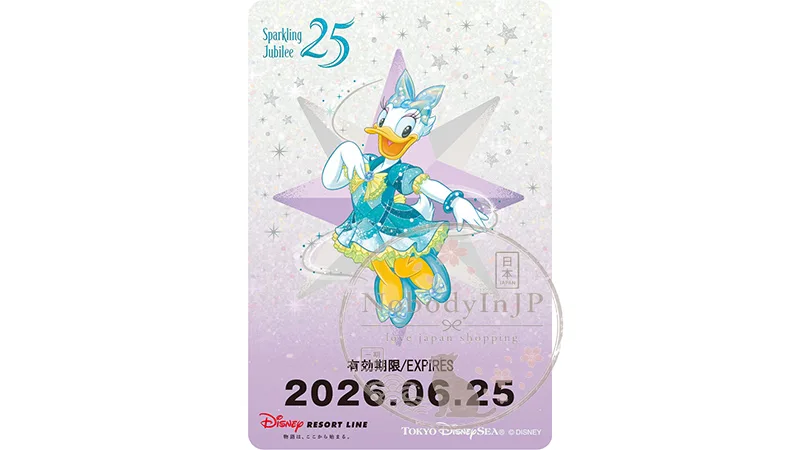 迪士尼樂園海洋25週年紀念車票