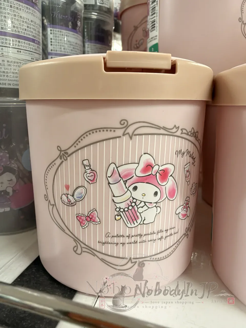 Can Do x Sanrio彈蓋萬用小物盒