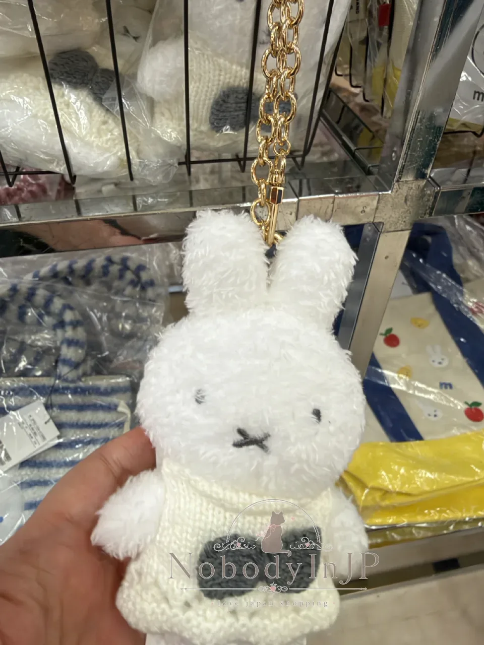 Miffy米菲兔期間限定展MIIA聯名絨毛吊飾