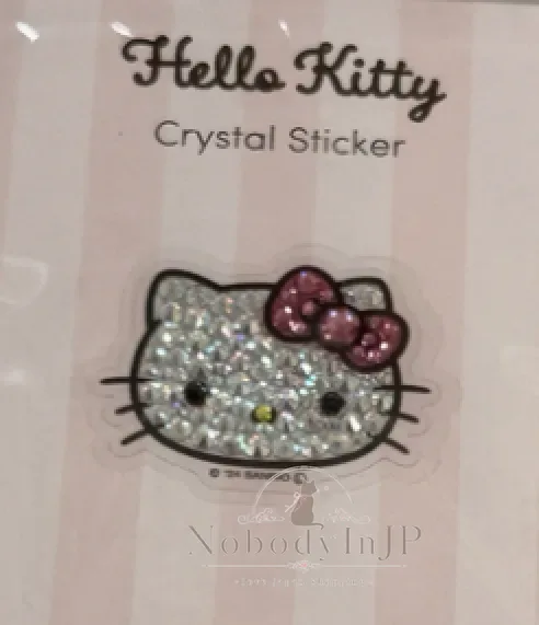 Sanrio 水鑽點綴透明貼紙