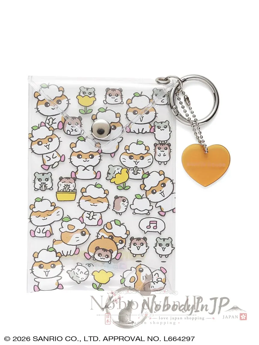 Sanrio houses PVC透明滿版登山扣掛包