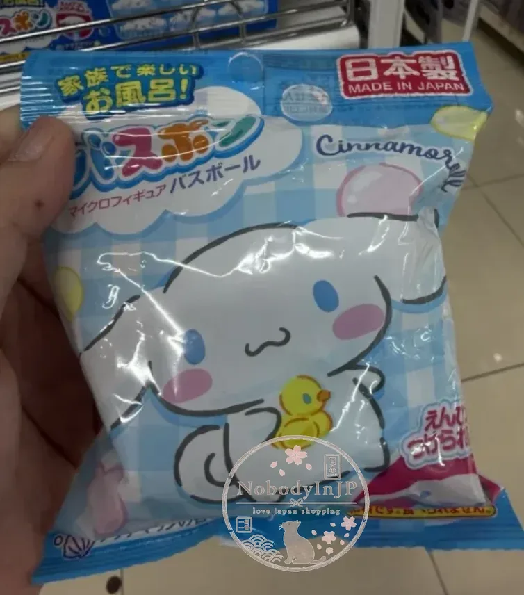 DAISO附隨機玩具泡澡球