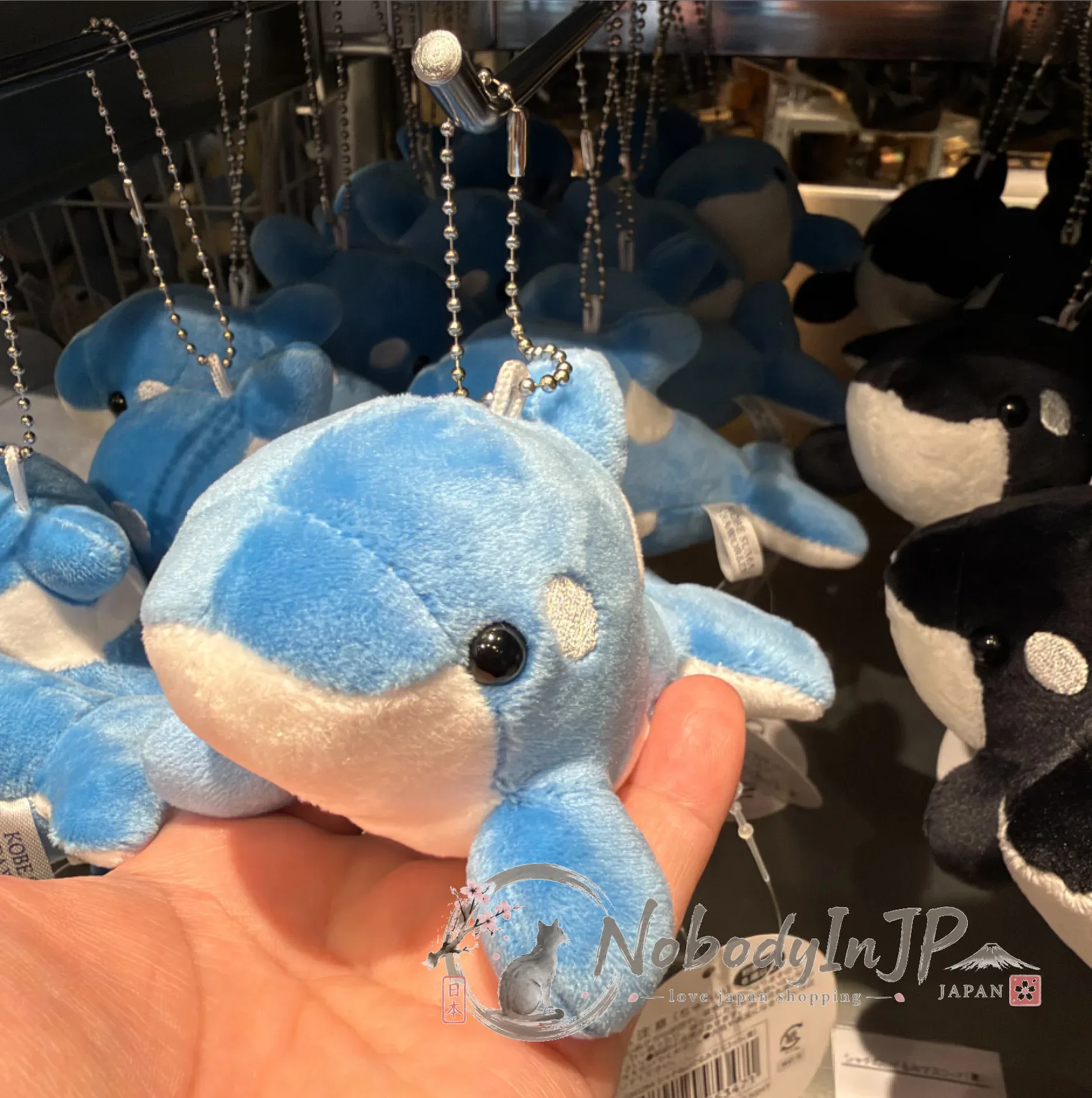 旅する水族館限定展AURORA絨毛吊飾