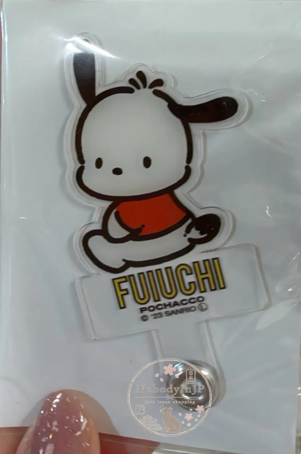 Sanrio伊勢丹期間限定展FUIUCHI手機夾片