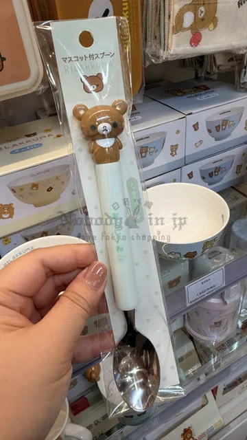  San-X 懶熊立體公仔造型餐具