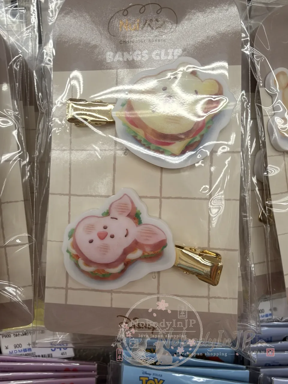迪士尼通販烘焙系列2入髮夾 特價