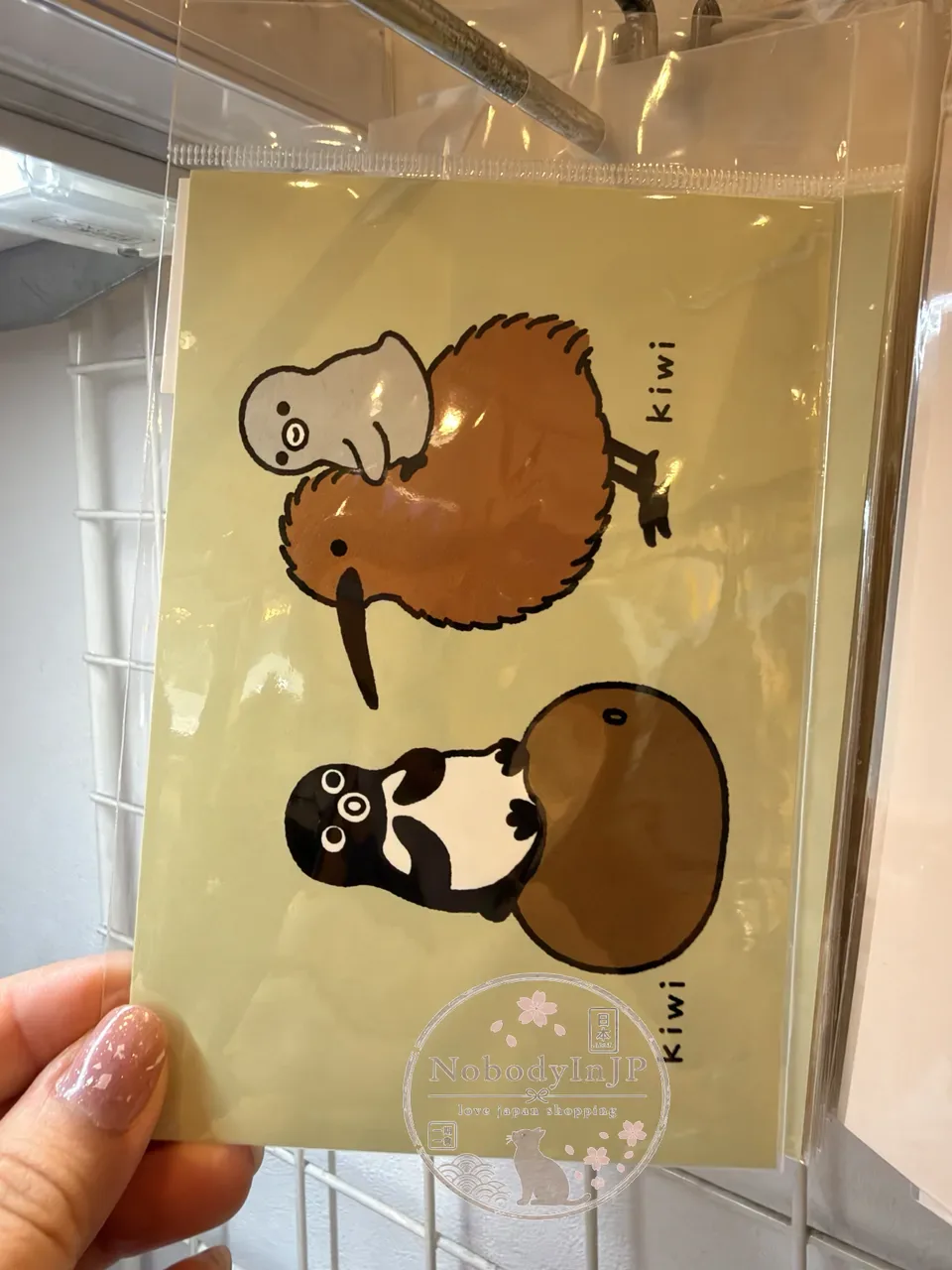 Suica企鵝期間限定展單入明信片
