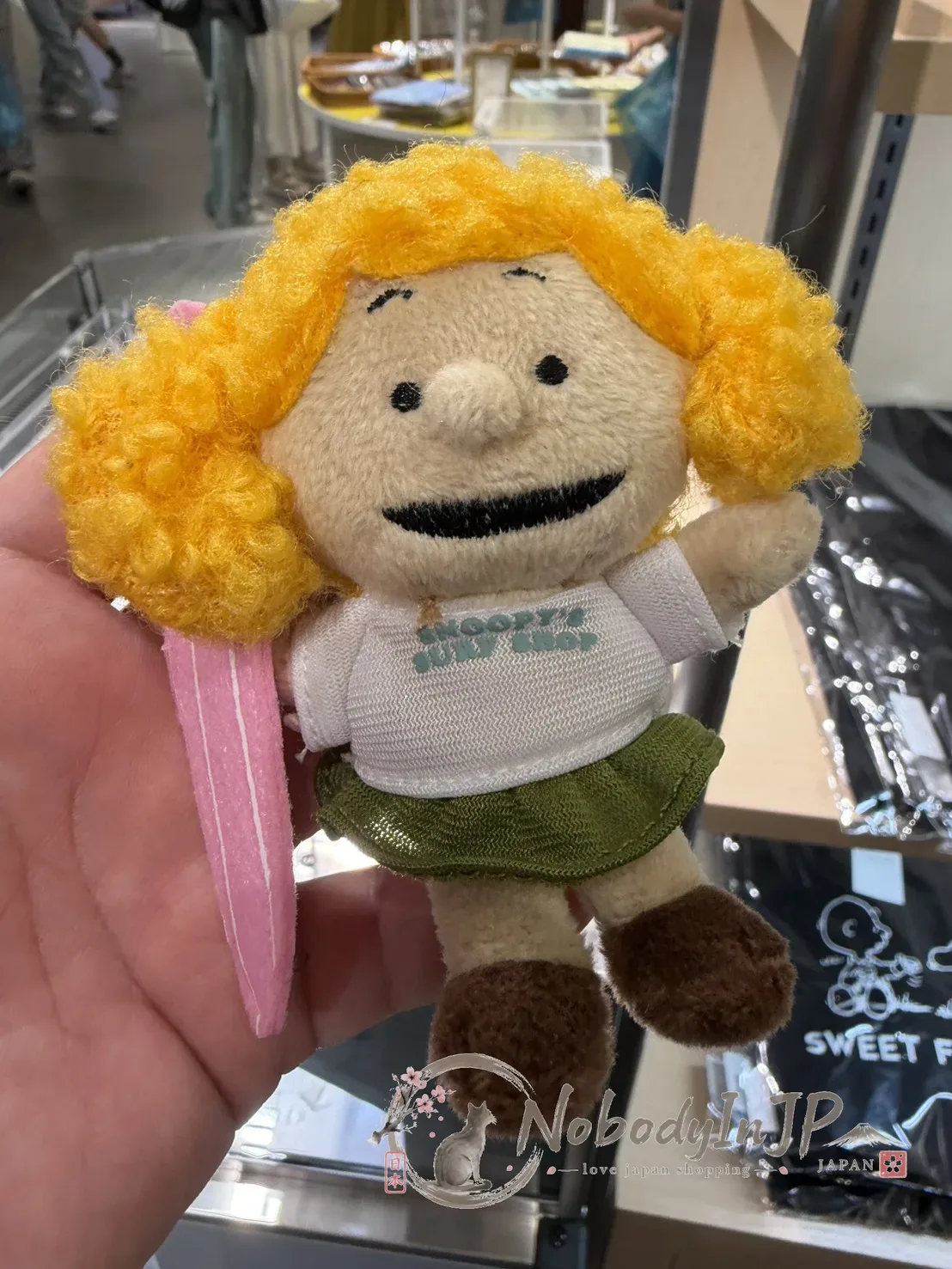 銀座三越SNOOPY期間限定展沖浪系列絨毛吊飾