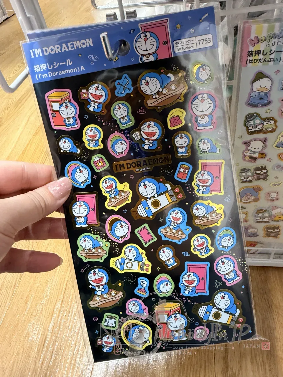DAISO燙金多款小貼紙