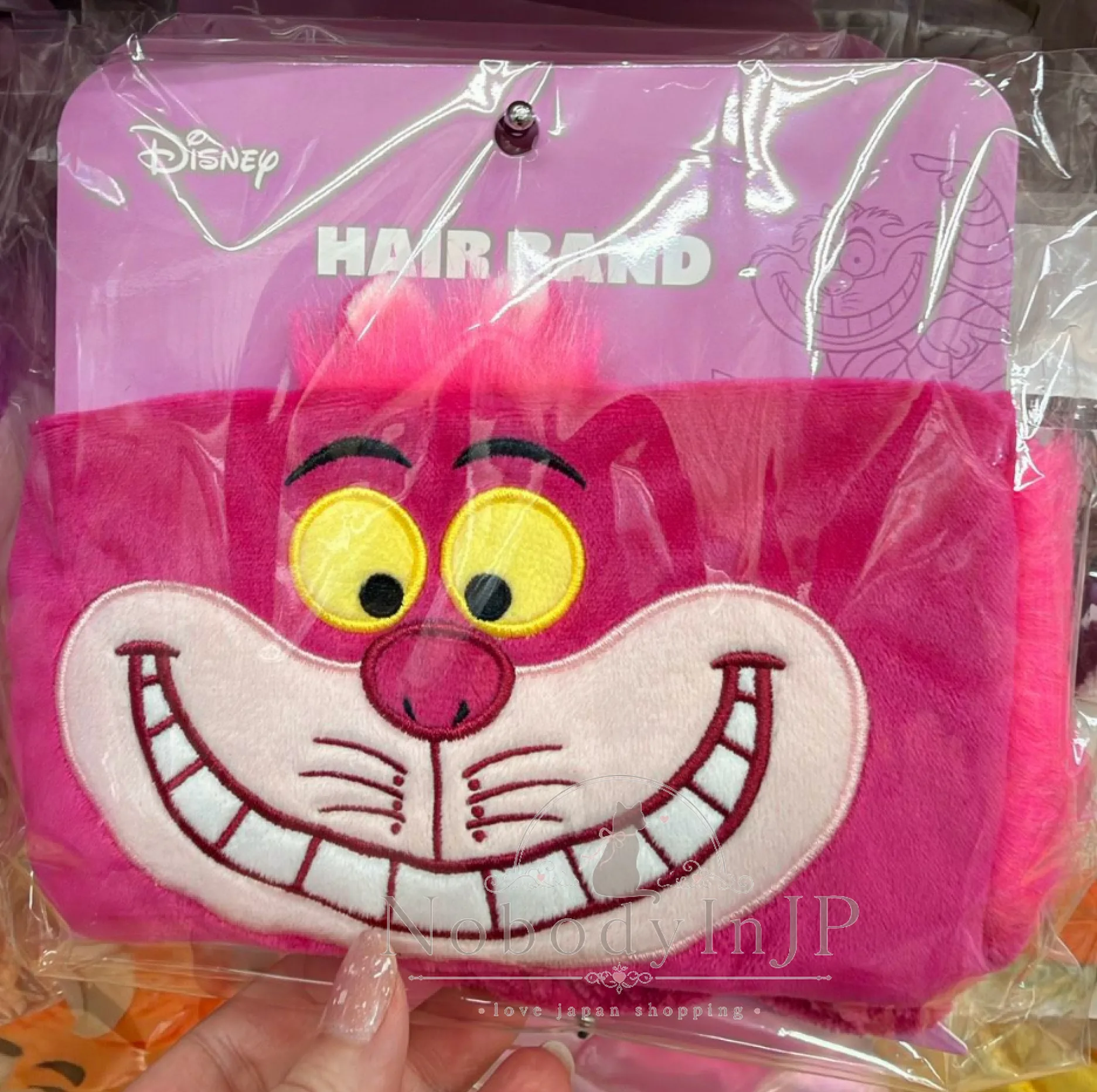 迪士尼通販Face刺繡髮帶 特價