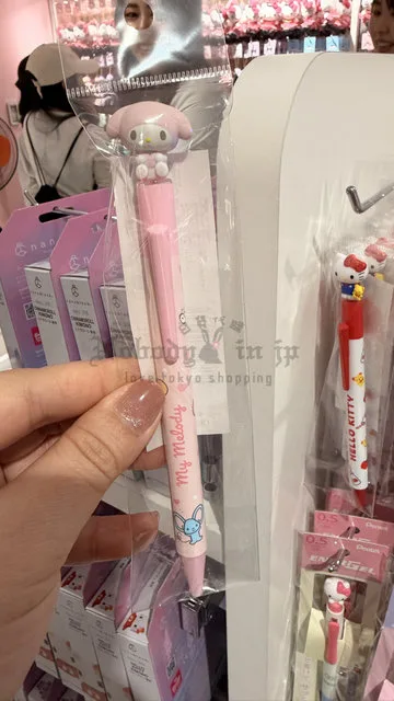 Sanrio立體公仔造型黑芯原子筆