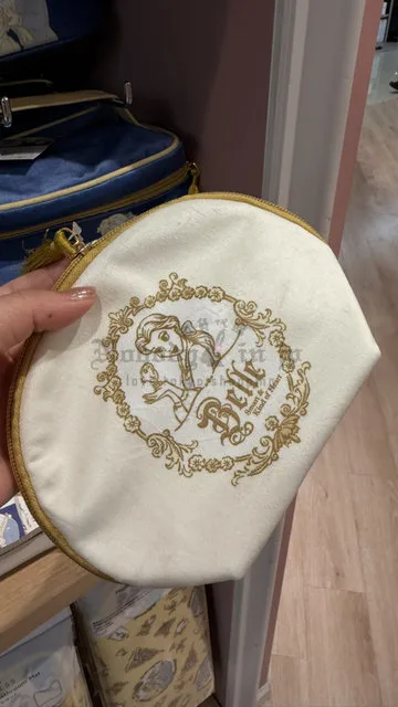 THREEPPY x disney貝殼刺繡拉鍊包