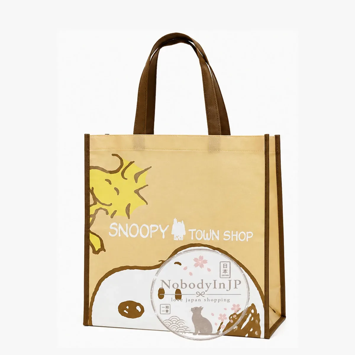 銀座三越SNOOPY期間限定展小鎮系列環保購物袋