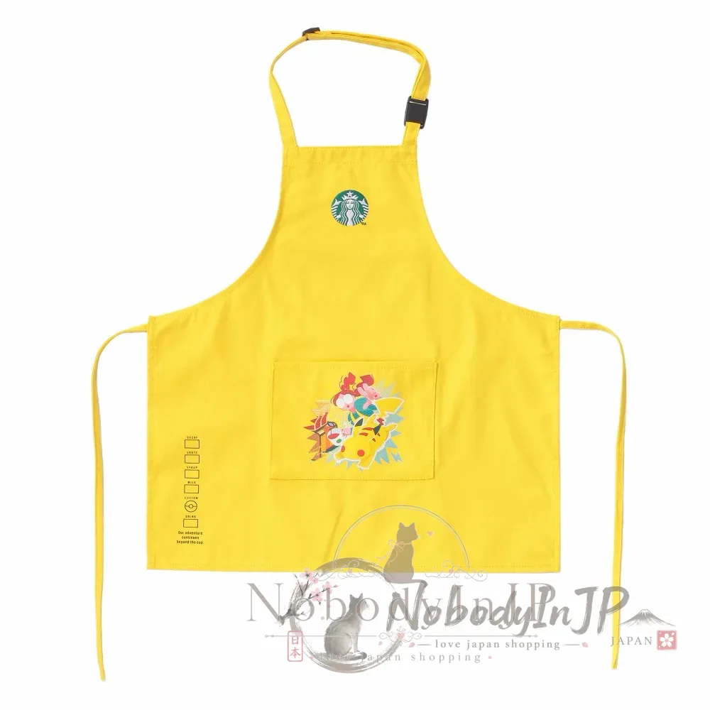 Starbucks x 寶可夢聯名圍裙