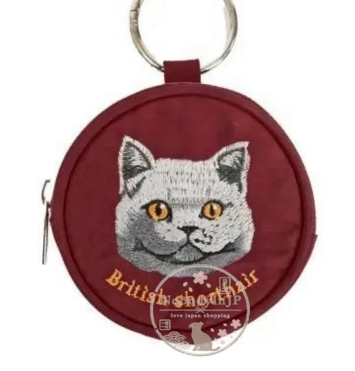 可愛動物刺繡登山扣掛包 特價