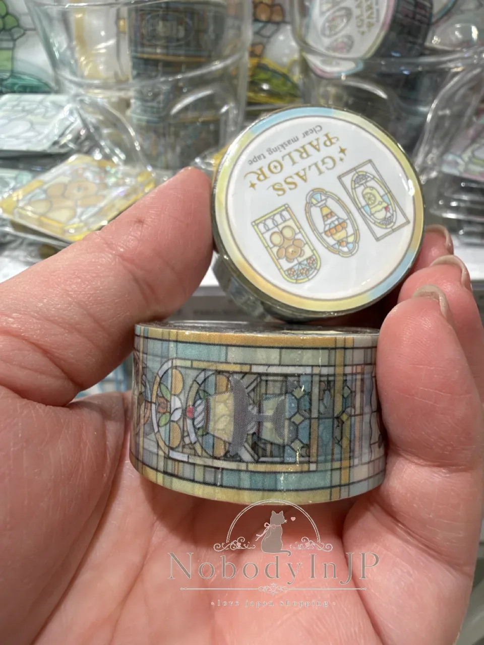彩繪玻璃風LOFT限定紙膠帶