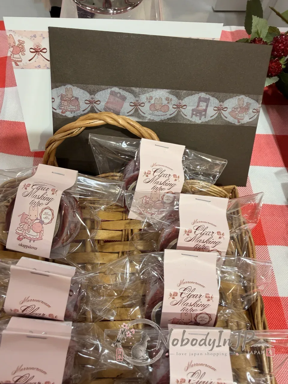 Sanrio伊勢丹期間限定展寬寬2.5cm紙膠帶