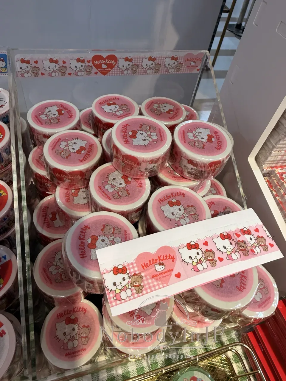 Sanrio伊勢丹期間限定展Ma cocotte 寬2.5cm紙膠帶