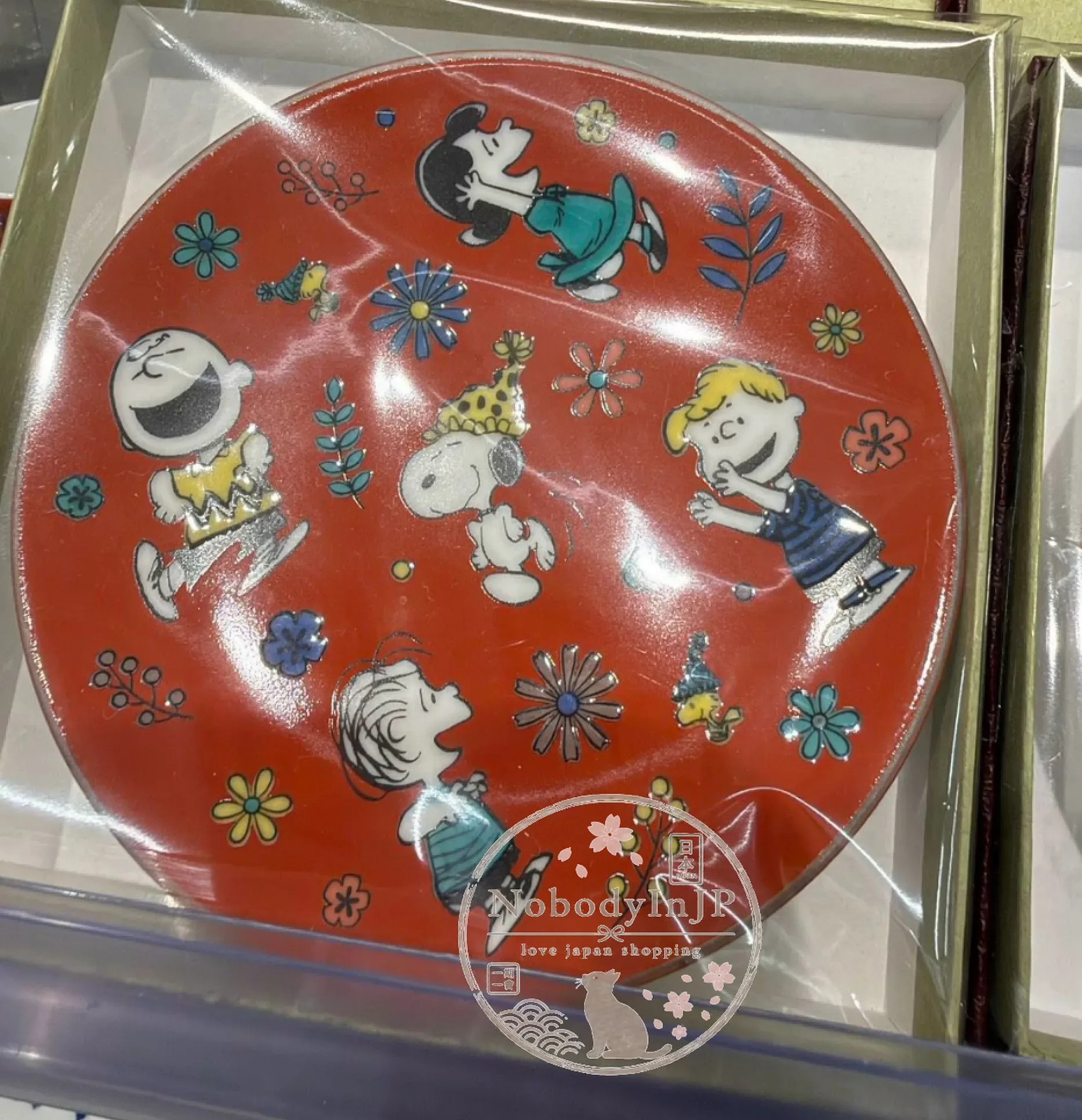 PEANUTS史努比九谷燒陶瓷豆盤