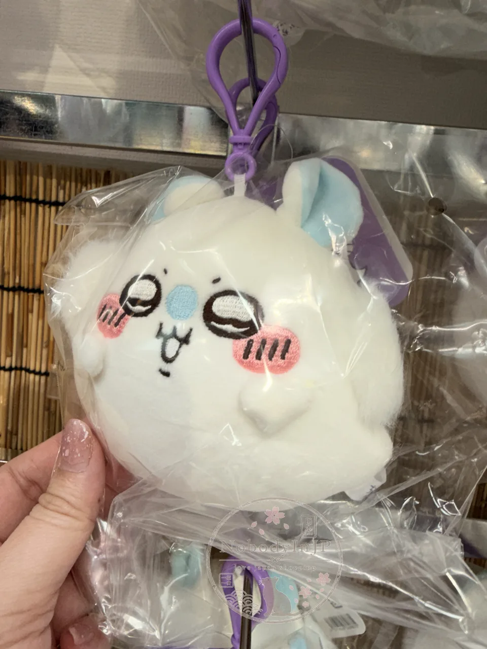 吉伊卡哇胖幽靈系列絨毛吊飾