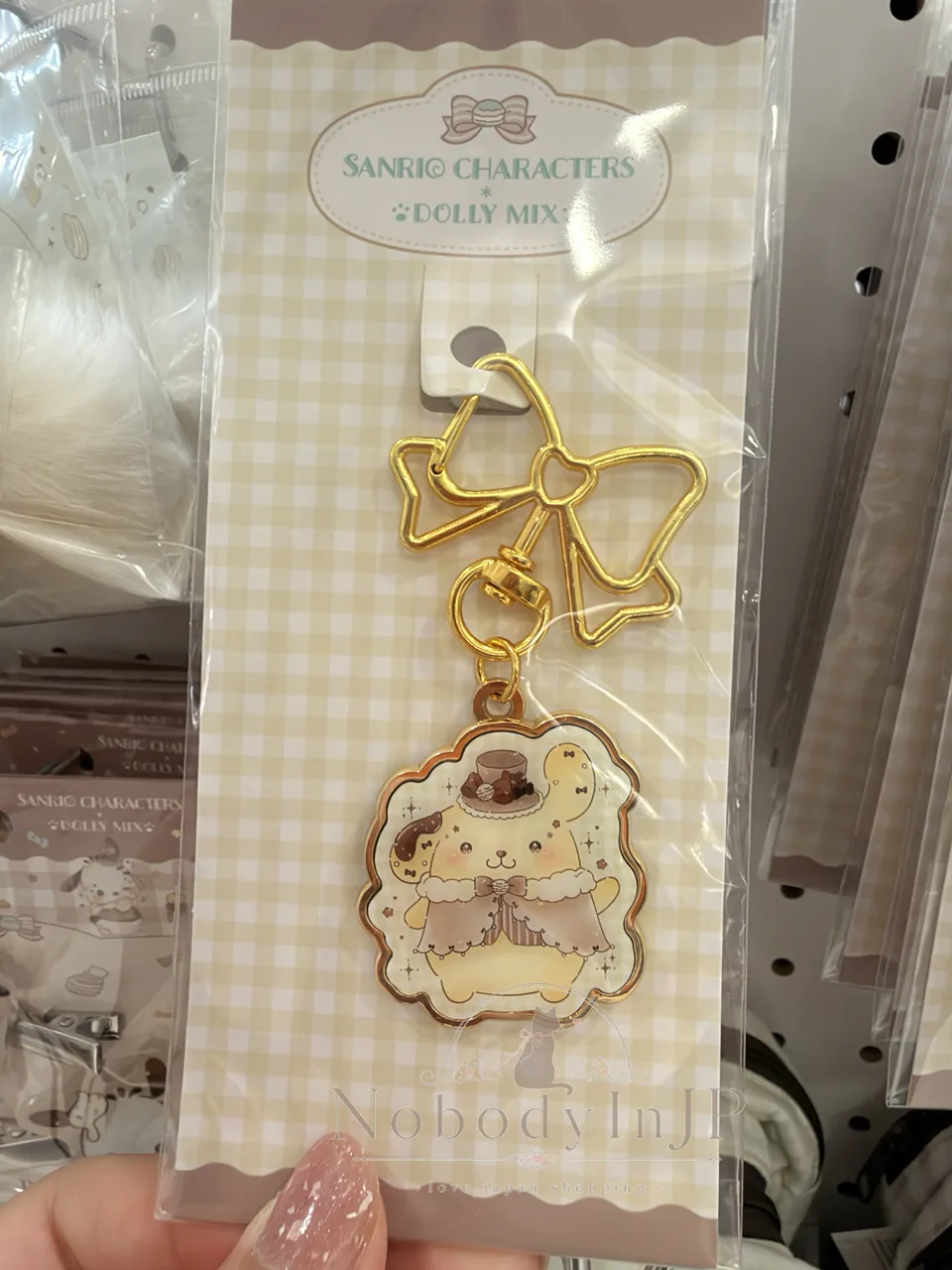Sanrio DOLLY MIX系列合金吊飾