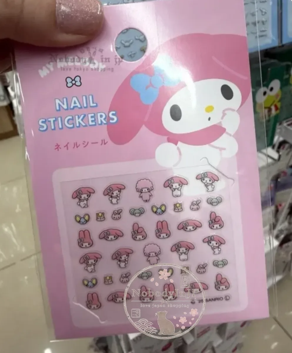 DAISO x Sanrio聯名指甲貼