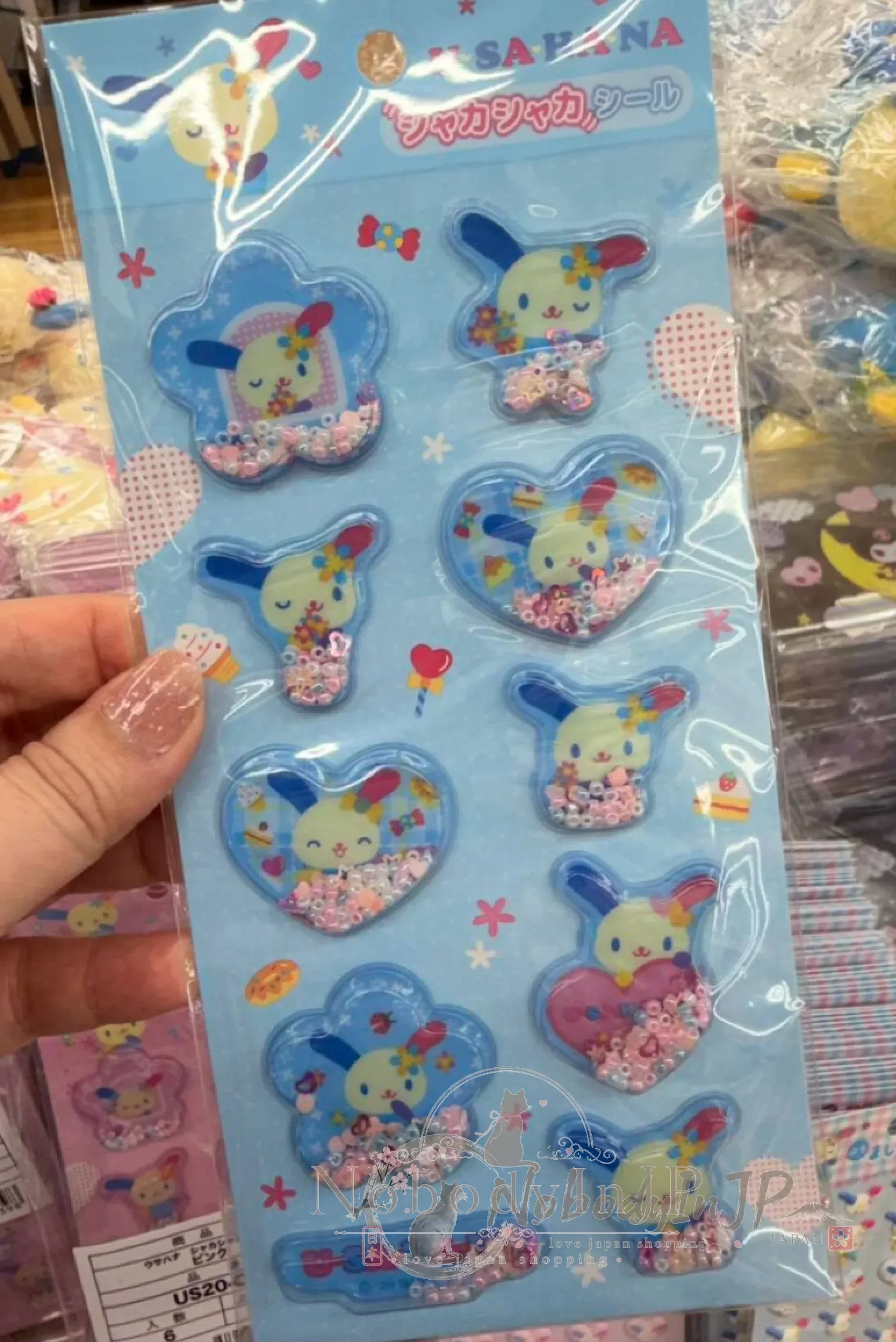 Sanrio亮片水晶半立體貼紙 特價