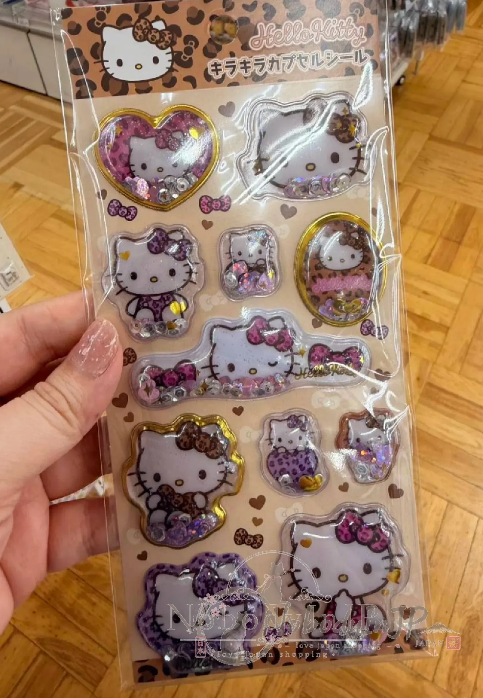 Sanrio亮片水晶半立體貼紙 特價