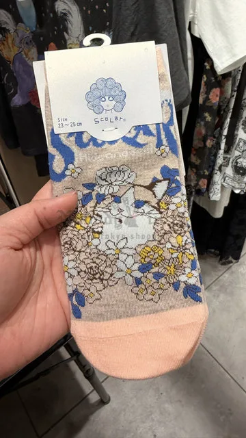 Scolar與布偶貓踝襪