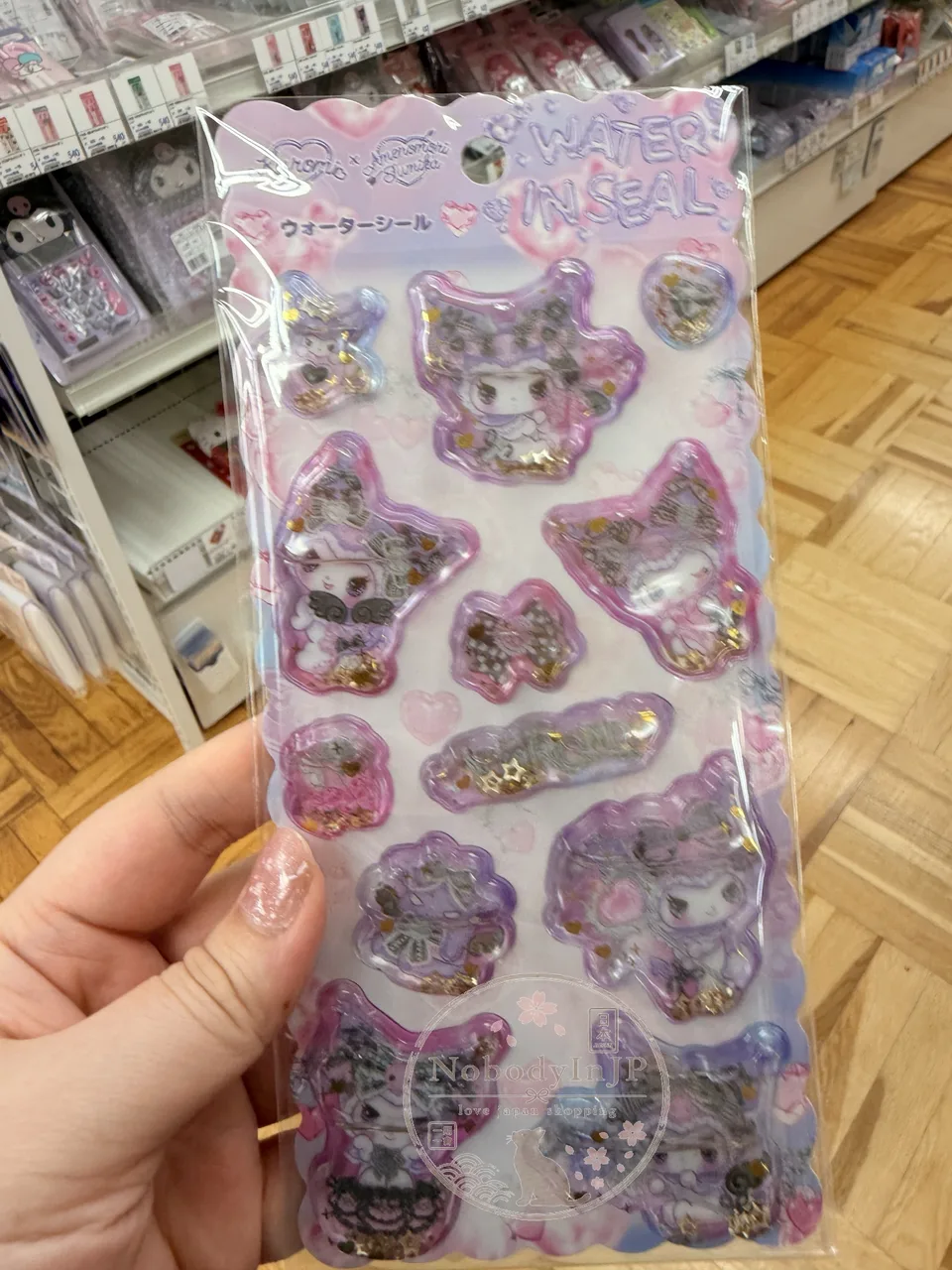 Sanrio水入半立體閃耀精靈貼紙 特價