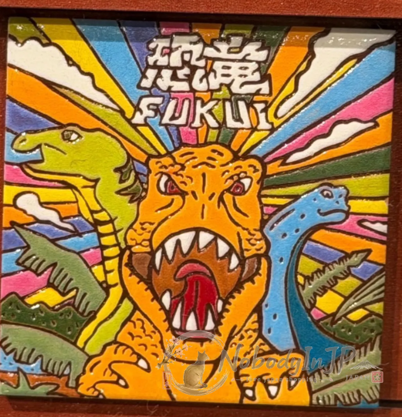 Penon美濃燒地區限定陶瓷磚磁鐵