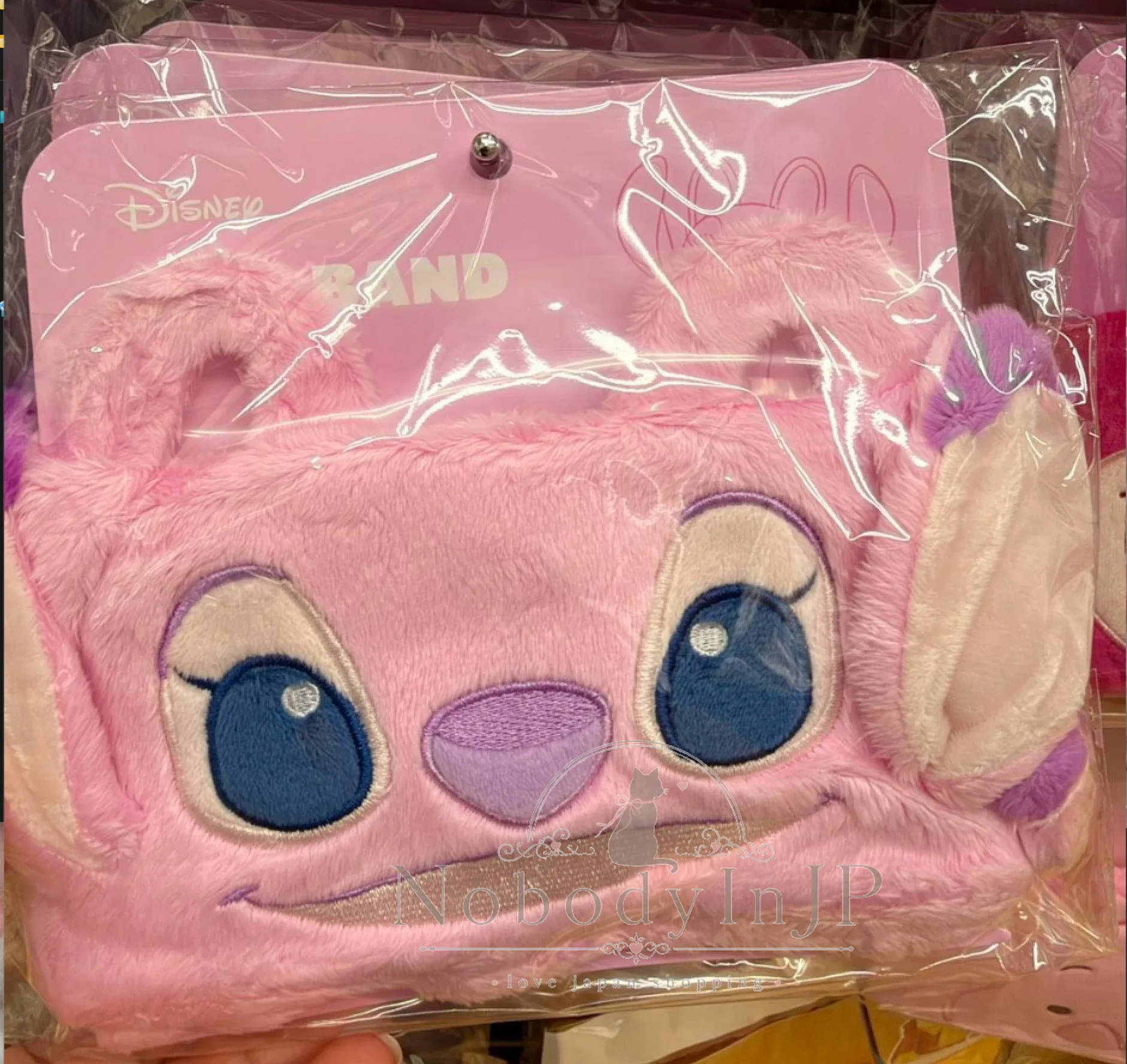迪士尼通販Face刺繡髮帶 特價