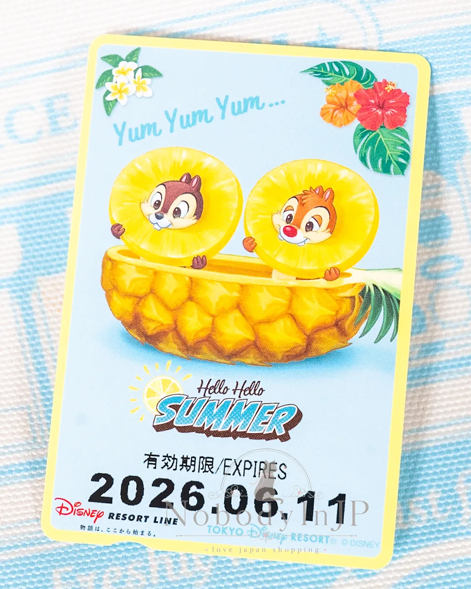 迪士尼樂園HelloSUMMER 系列遊園車票