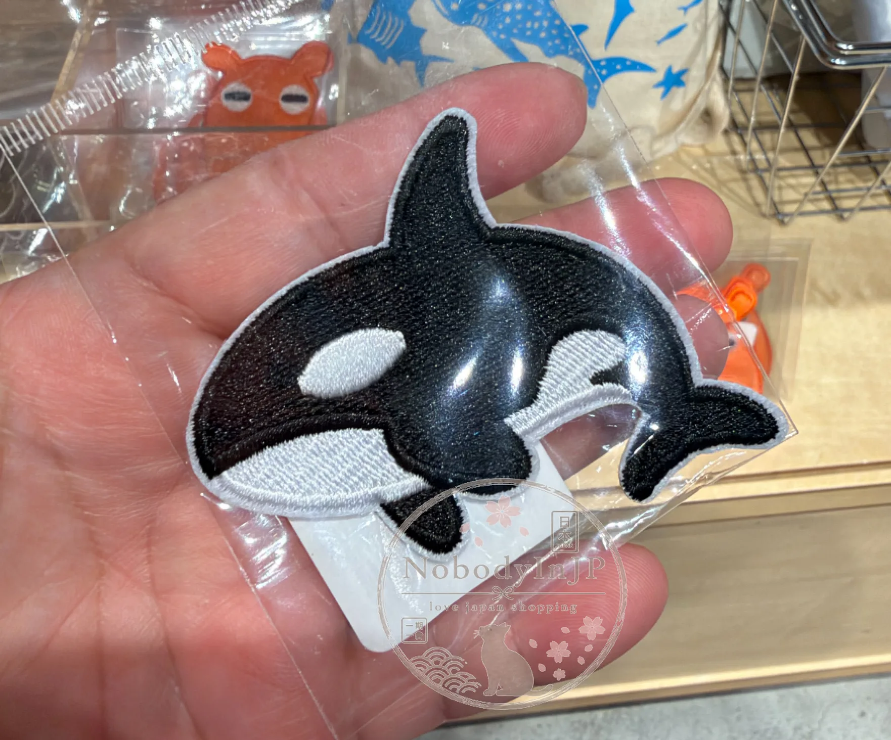 旅する水族館限定展造型刺繡貼