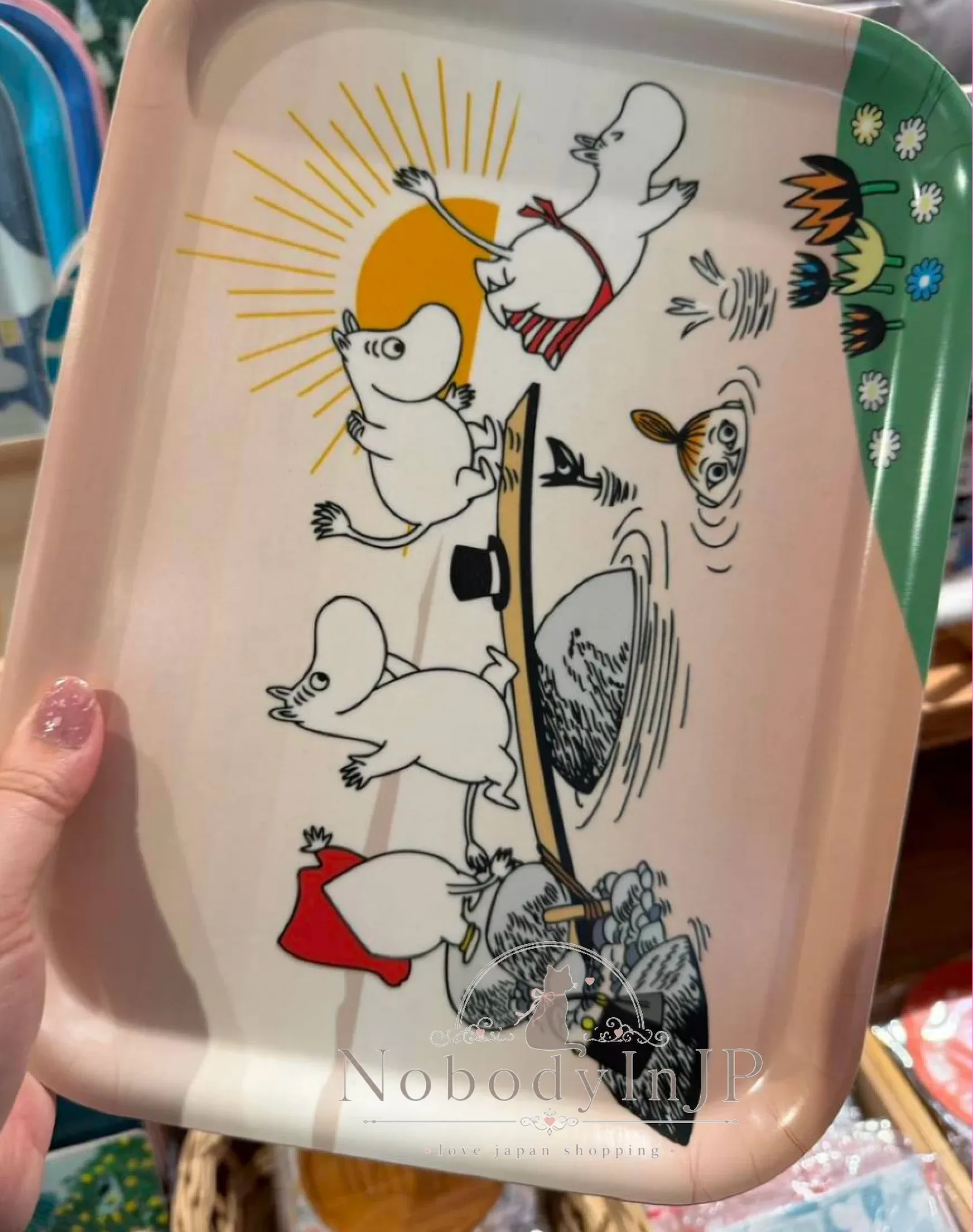 Moomin嚕嚕米Muurla芬蘭樺木托盤