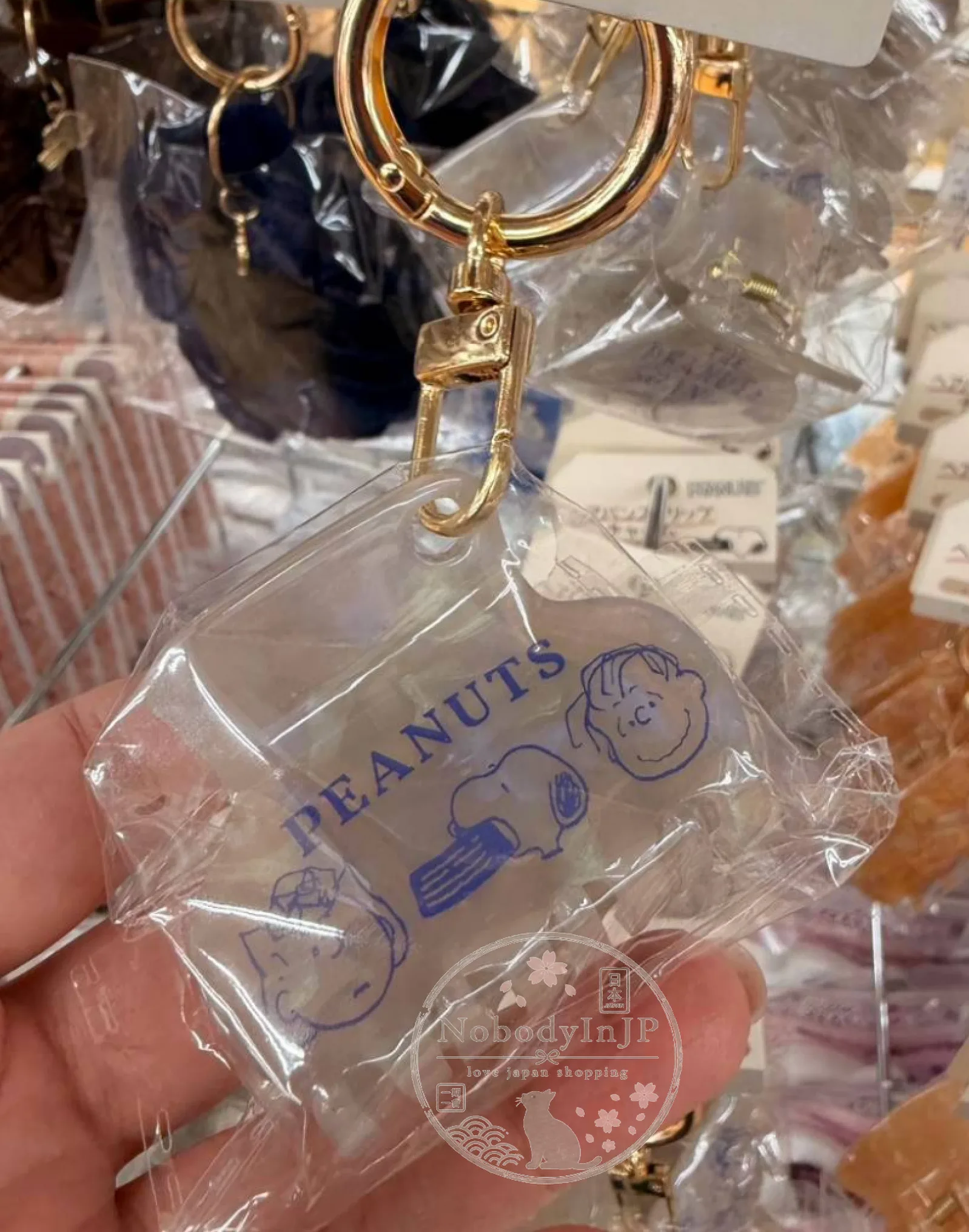 PEANUTS史努比登山扣鯊魚髮夾 特價