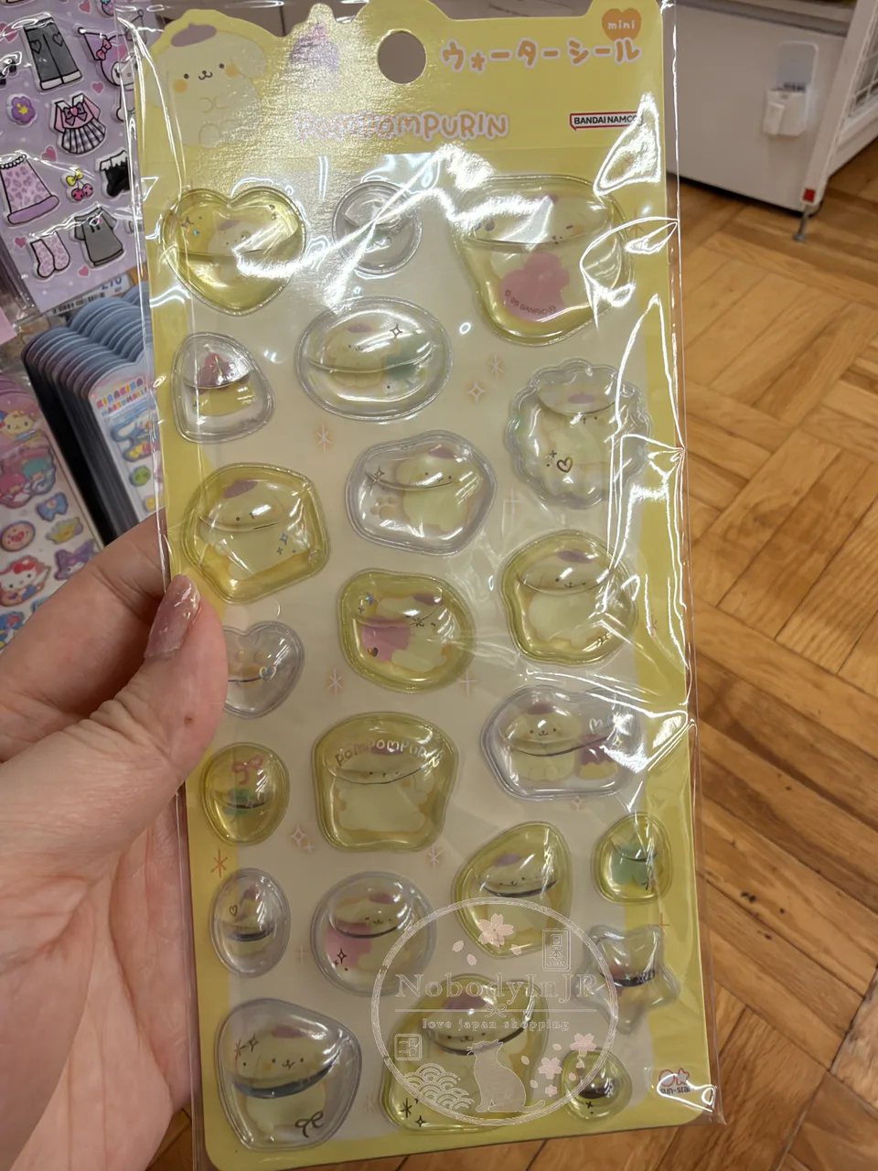 Sanrio水入半立體mini貼紙 特價
