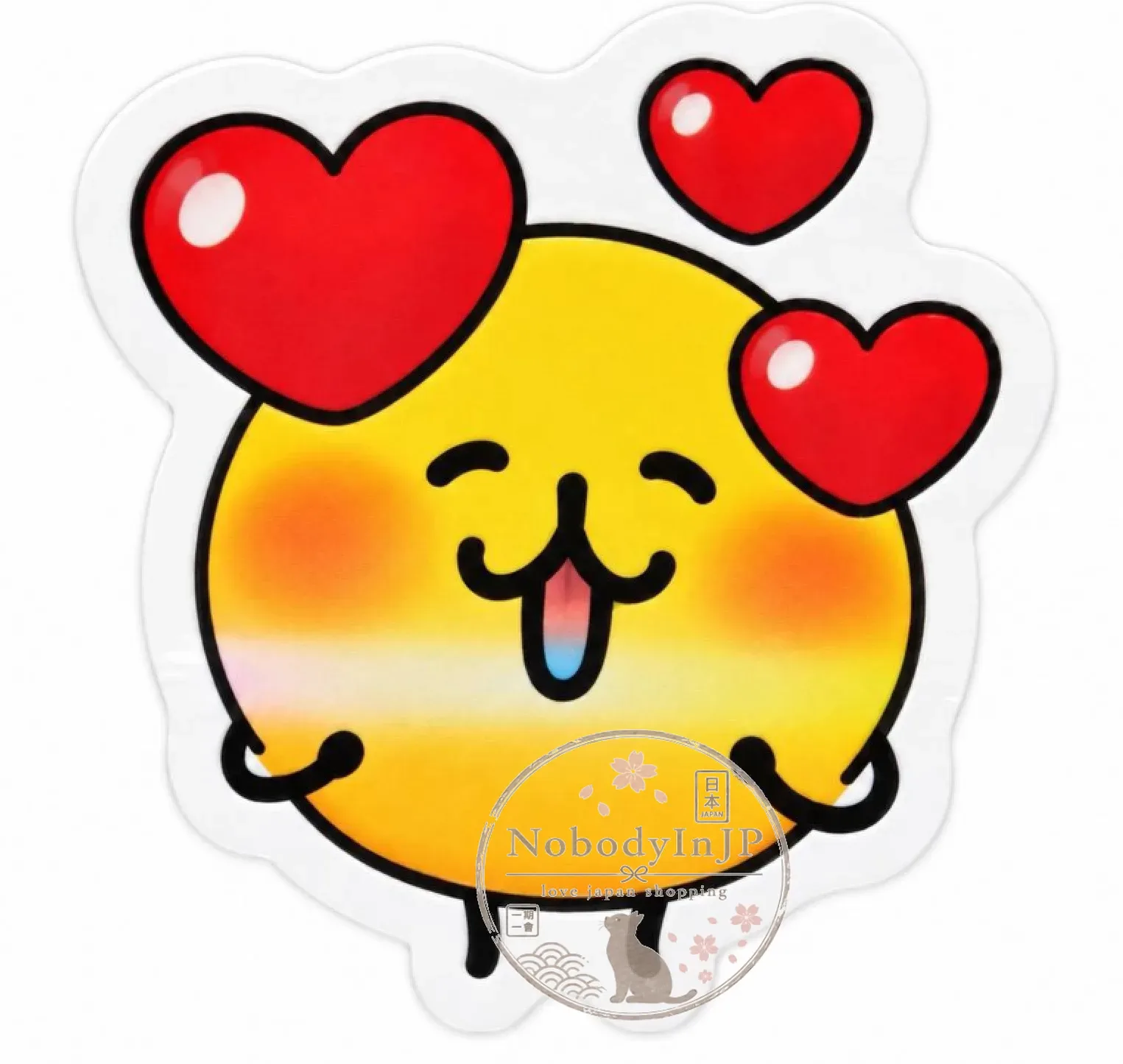 LINE 表情貼えもじの子(仮)造型貼紙