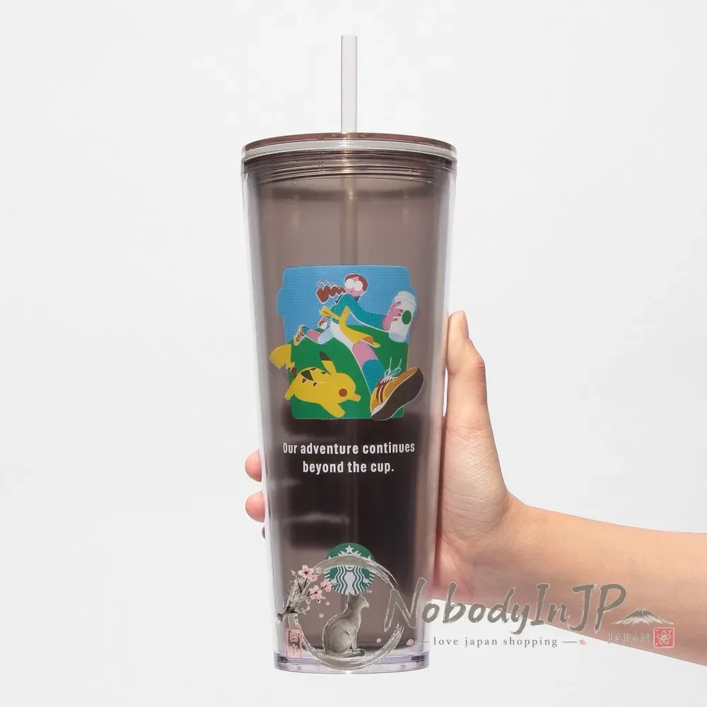Starbucks x 寶可夢聯名710ml吸管冷飲杯