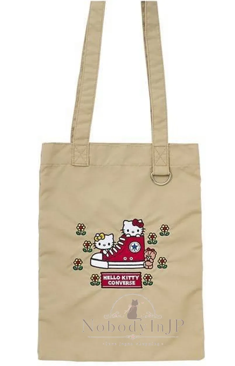 Sanrio x CONVERSE聯名PLAZA限定刺繍肩背包