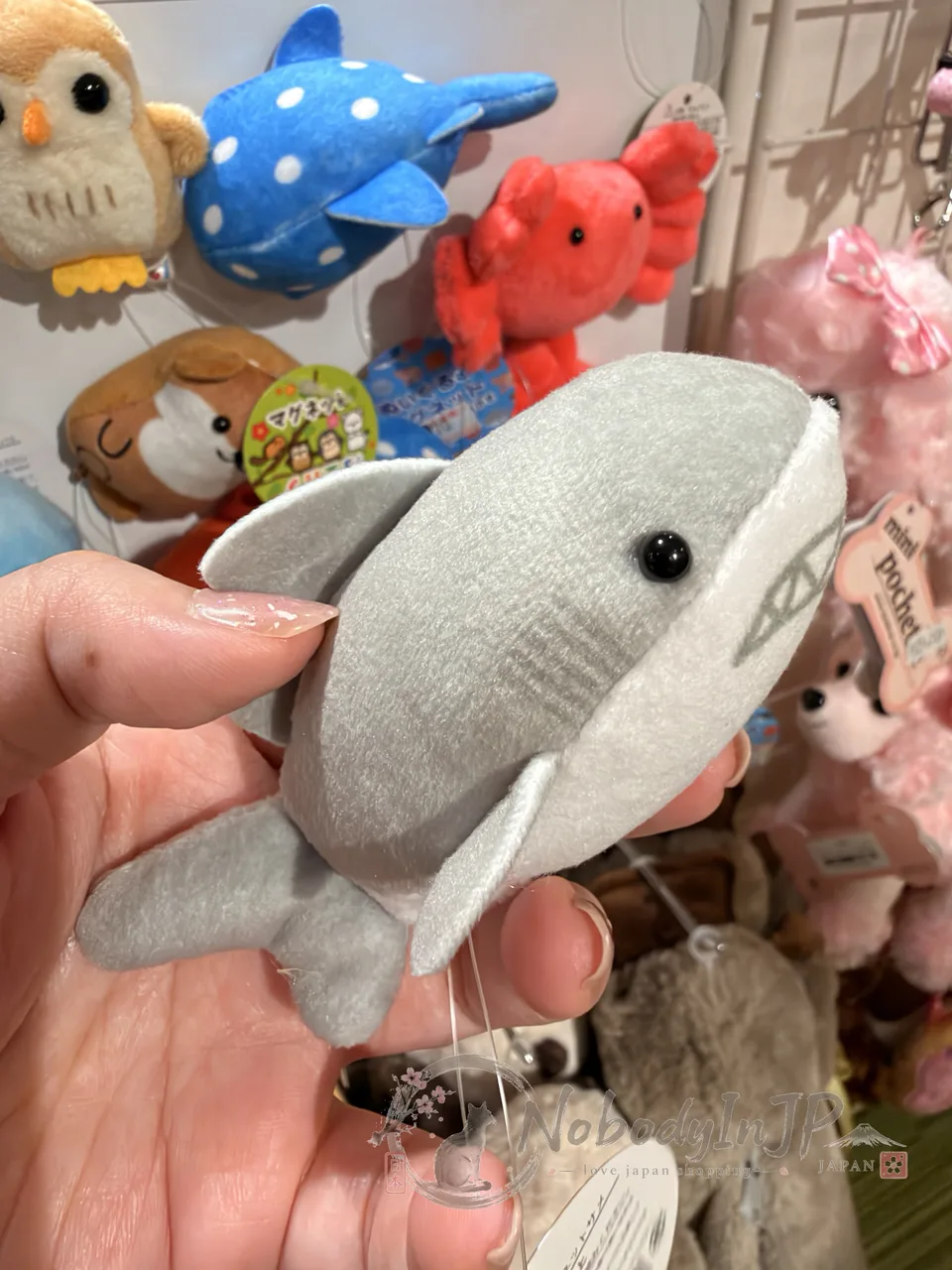 可愛動物絨毛磁鐵