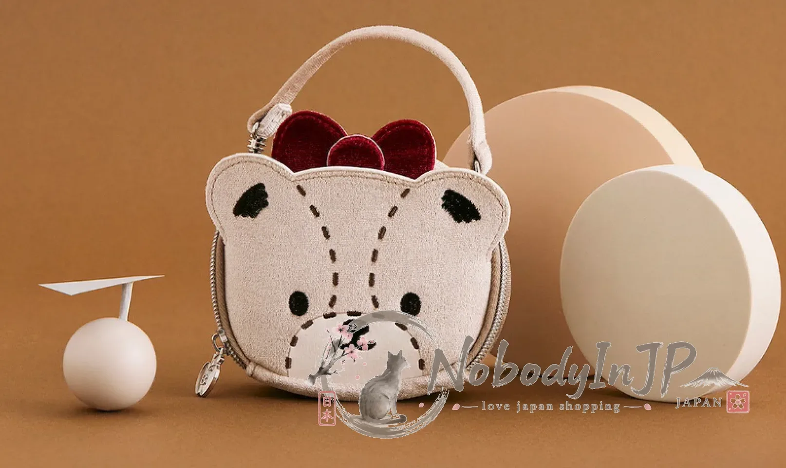 BRILMY x Sanrio kitty PVC迷你化掛包雜誌附錄