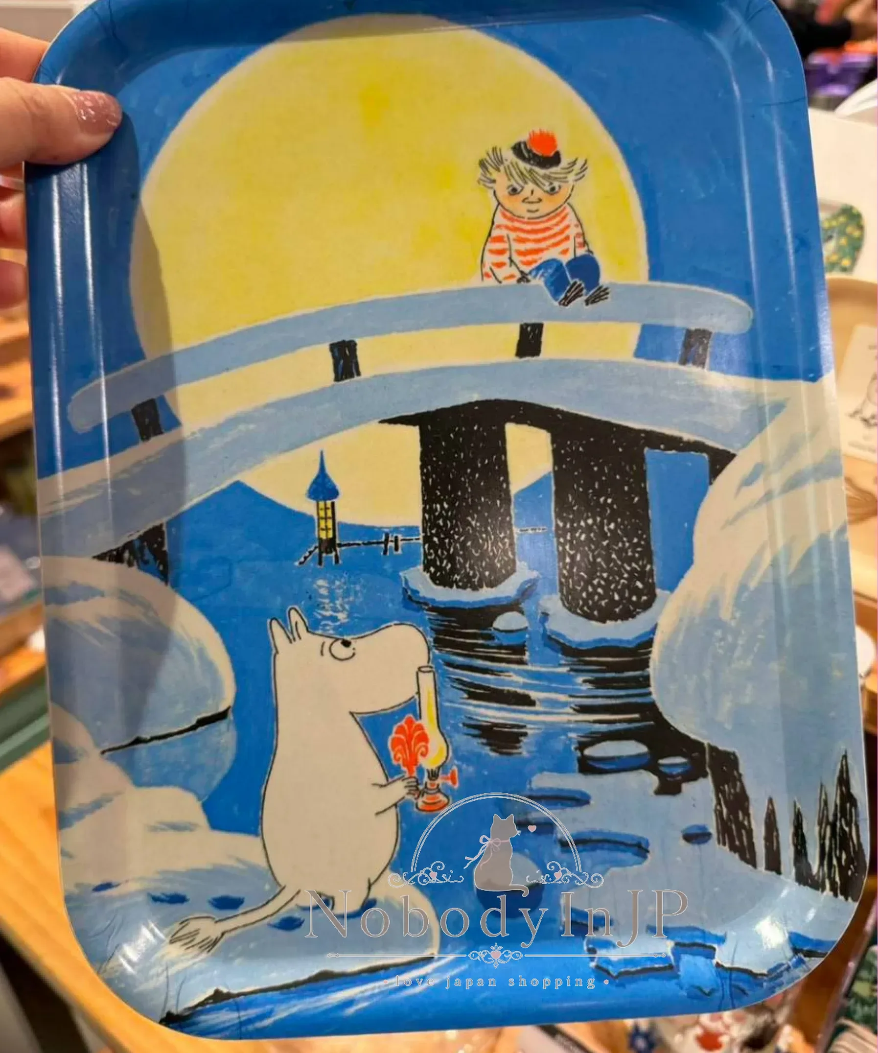Moomin嚕嚕米Muurla芬蘭樺木托盤