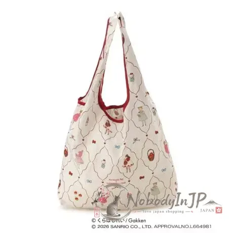 one'sterrace限定插畫家倉橋玲 x Sanrio 聯名折疊購物袋