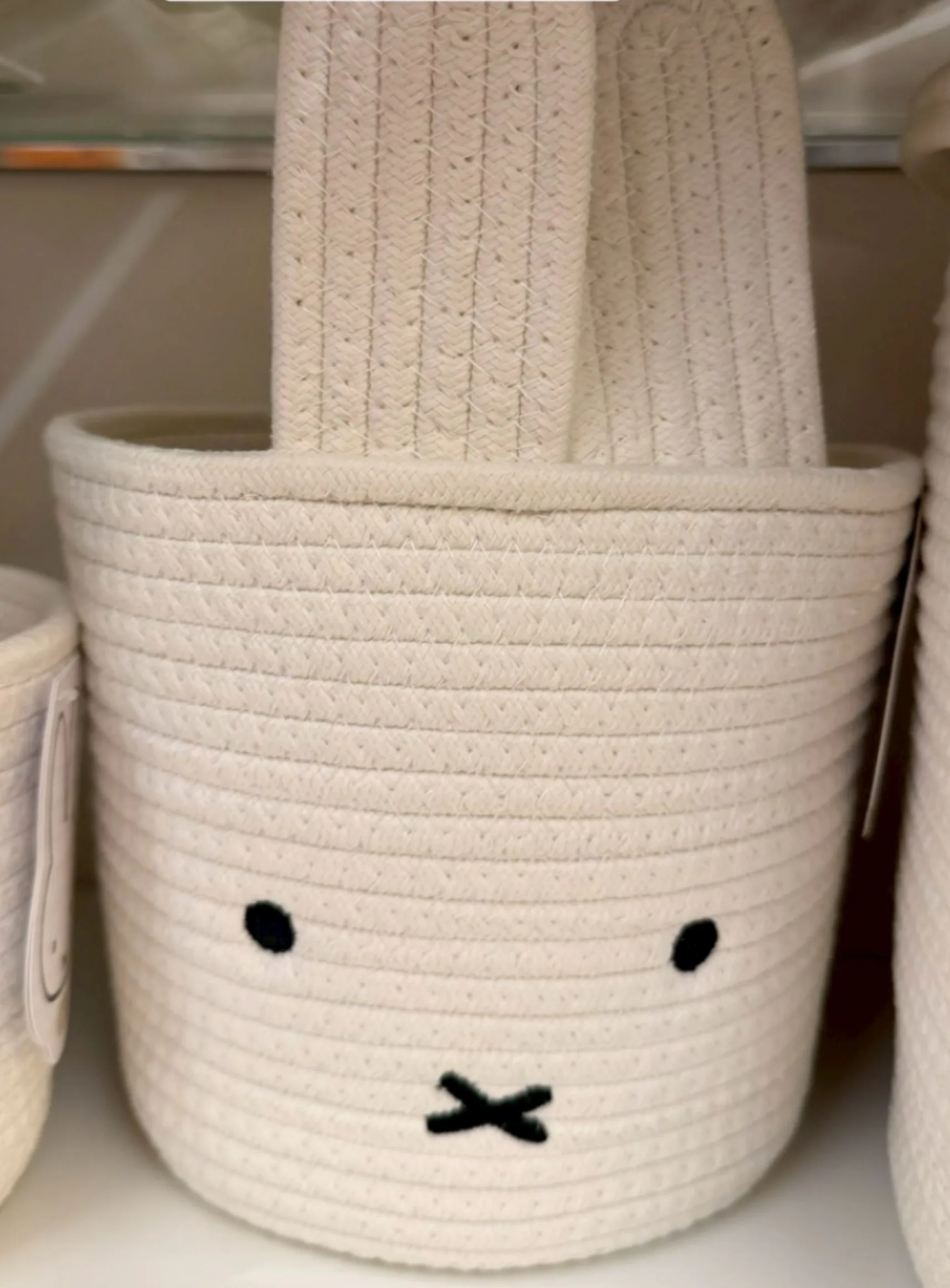 Miffy米菲兔大頭繩編籃