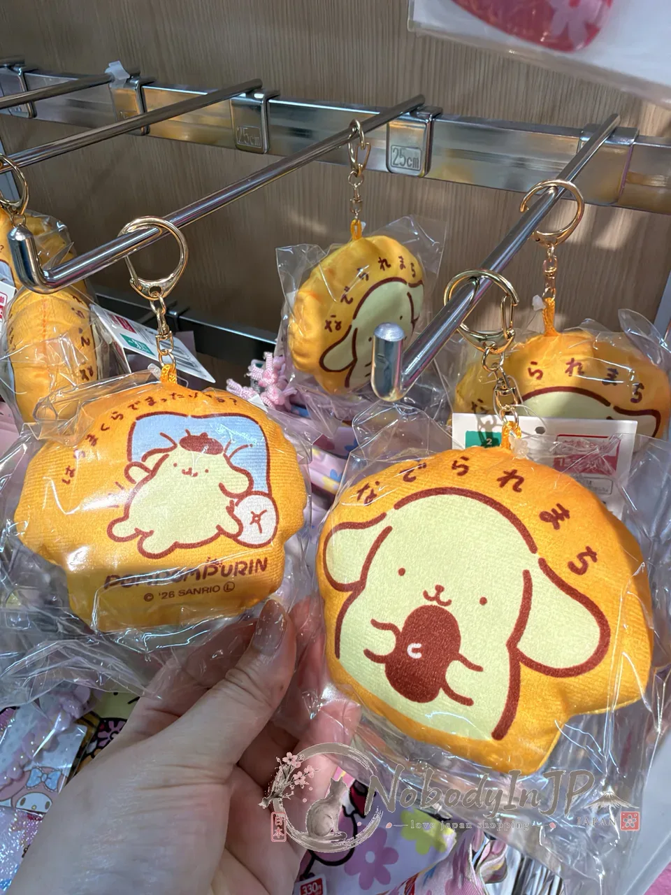 DAISO x Sanrio聯名絨毛吊飾