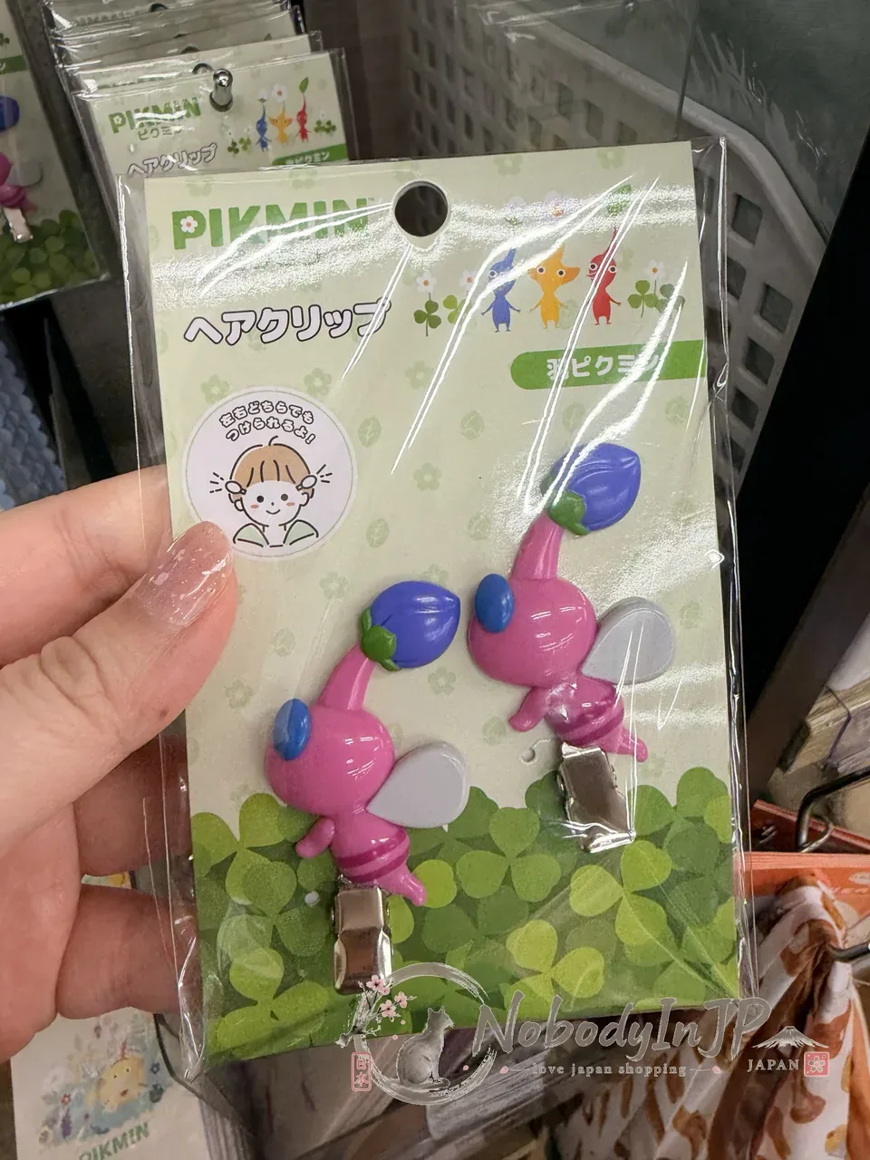 任天堂皮克敏PIKMIN 2入髮夾 特價